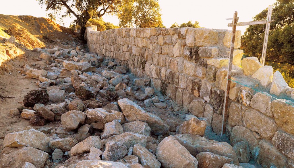 Restauración Muro de El Pardo